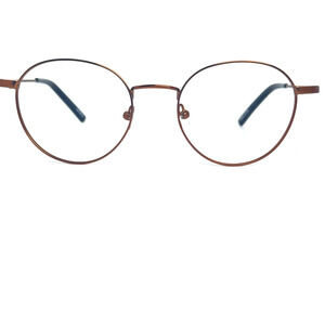 Zenni Eyeglasses Frames 3210415 Bronze‎ Full Rim Round H17136